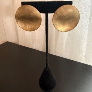 Banana Republic Gold Disc Earrings